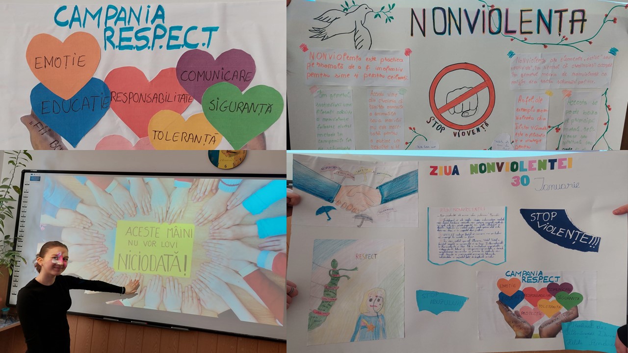 Ziua Internațională a Nonviolentei în scoli-30 ianuarie